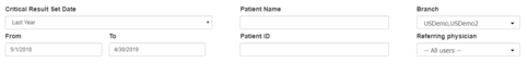 2. Search Criteria